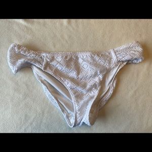 White Victoria’s Secret Pink bikini bottom
